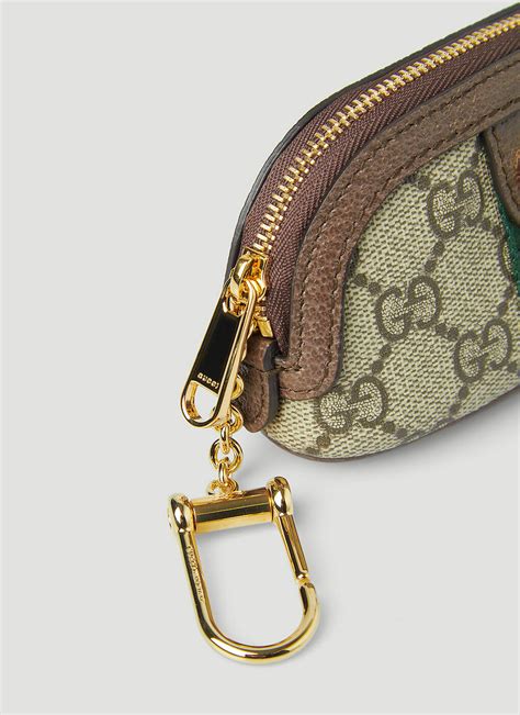 gucci key pouch ophidia|gucci keychain pouch.